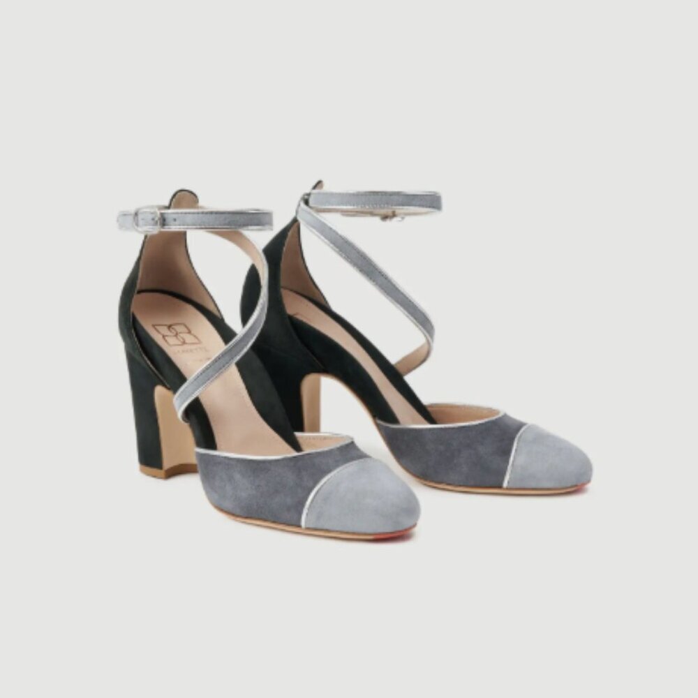 Mavette Colorblock Nola Dorsay Pump Heels Size 39.5EU